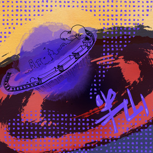 带土抓住玖辛奈的头发
